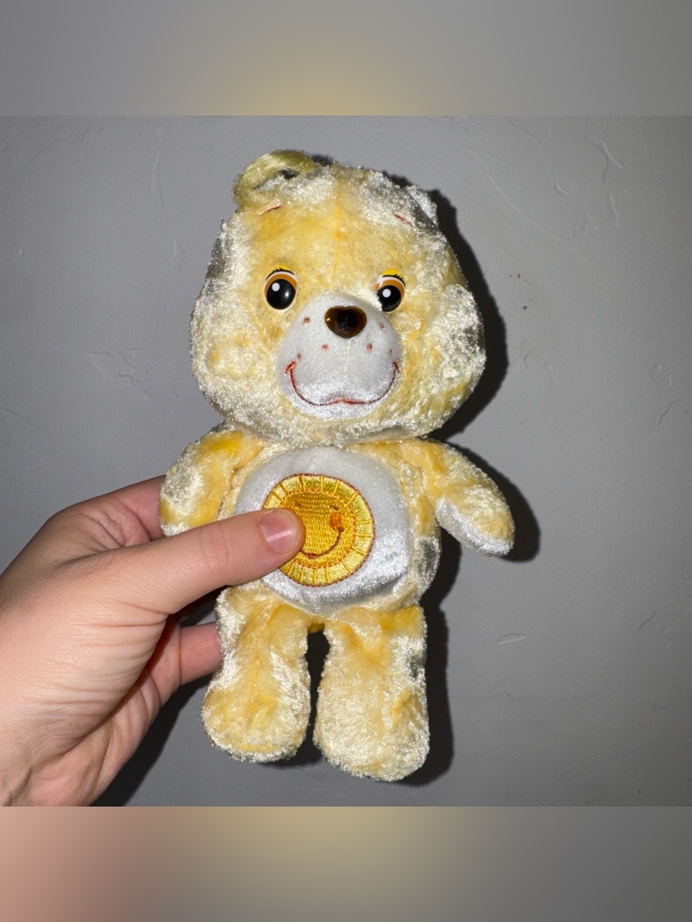 Vintage Care Bears Funshine Bear Special Edition Charmers Series 7 Plush 2004